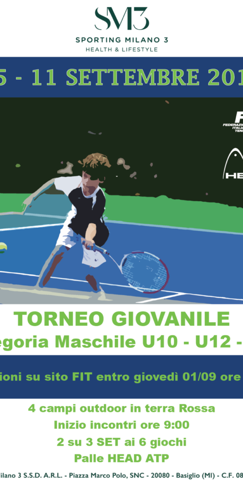 Torneo Giovanile 5 - 11 settembre 2016